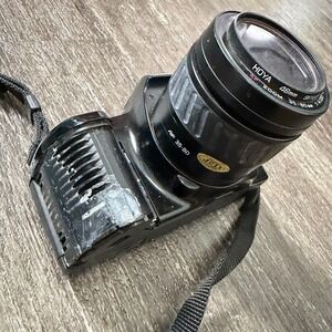 Minolta Dynax 300si 35mm‎ SLR Film Camera Black 35-80mm Zoom Lens Hoya Filter